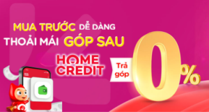 Trả góp 0 đồng